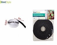 Αυτοκόλλητη Ταινία Βέλκρο Μαύρη 