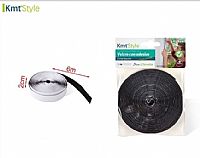 Αυτοκόλλητη Ταινία Βέλκρο Μαύρη