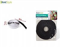 Αυτοκόλλητη Ταινία Βέλκρο Μαύρη