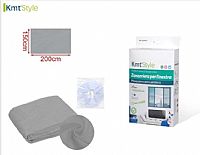 Σίτα Παραθύρου Γκρι 150x200 cm.