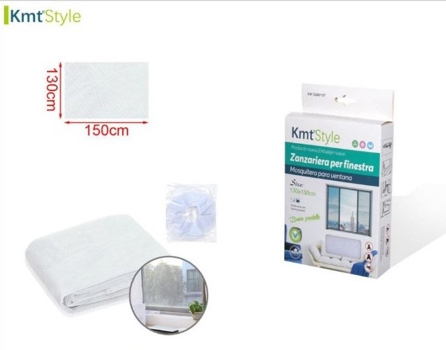 Σίτα Παραθύρου ʼσπρη  130x150 cm.