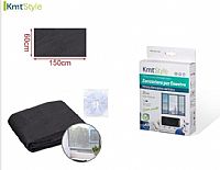 Σίτα Παραθύρου Μαύρη  60x150 cm.