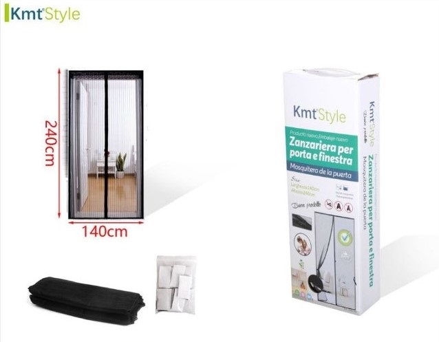 Σίτα Πόρτας Μαύρη  240x140 cm.