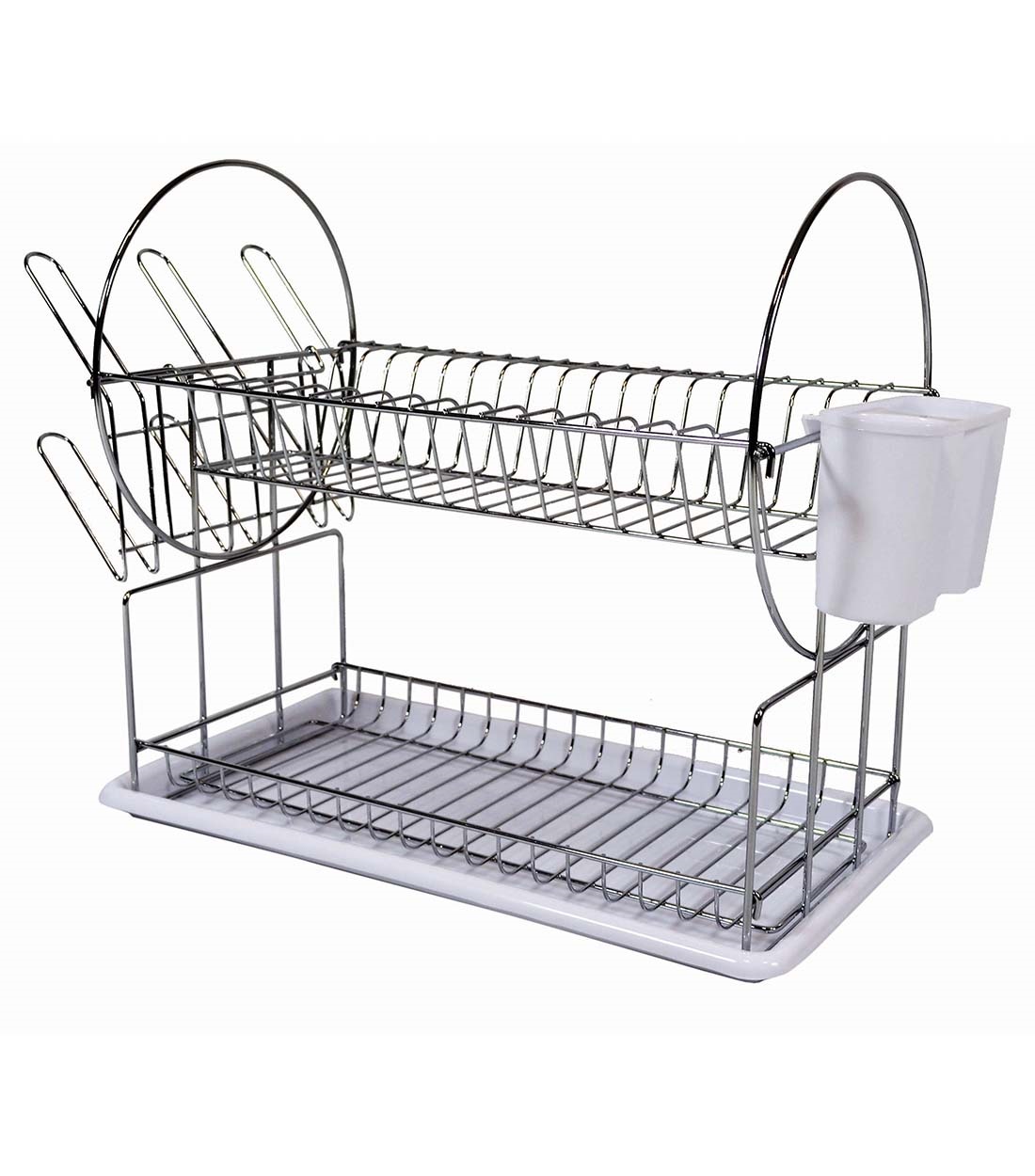 Πιατοθήκη 2όροφη ΜΕΤΑΛΛΙΚΗ 53x23x33