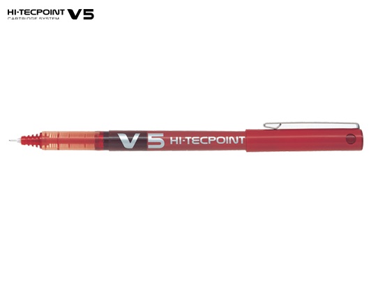 PILOT ΣΤΥΛΟ ΥΓΡΗΣ ΜΕΛΑΝΗΣ HI-TECPOINT V5 0.5mm ΚΟΚΚΙΝΟ