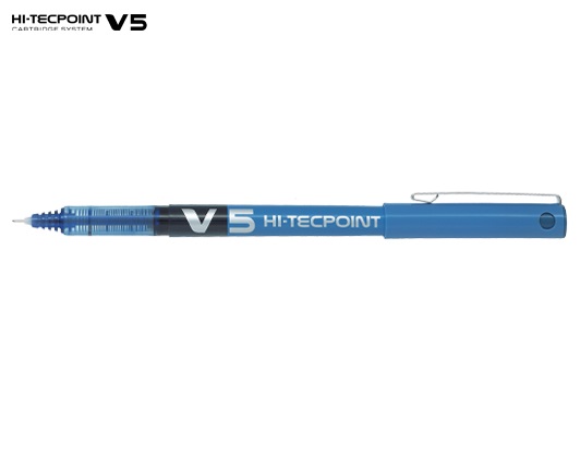 PILOT ΣΤΥΛΟ ΥΓΡΗΣ ΜΕΛΑΝΗΣ HI-TECPOINT V5 0.5mm ΜΠΛΕ