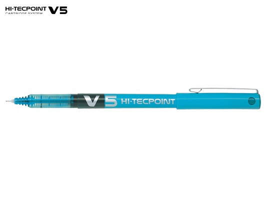 PILOT ΣΤΥΛΟ ΥΓΡΗΣ ΜΕΛΑΝΗΣ HI-TECPOINT V5 0.5mm ΣΙΕΛ