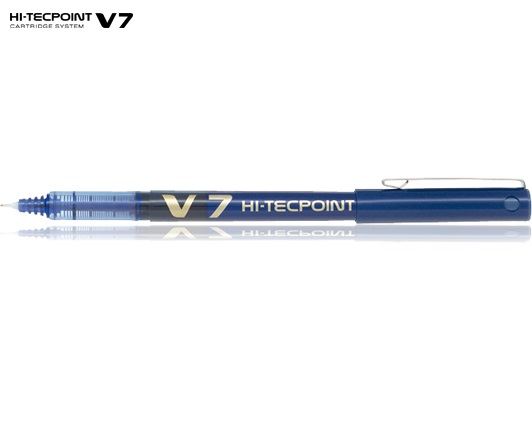 PILOT ΣΤΥΛΟ ΥΓΡΗΣ ΜΕΛΑΝΗΣ HI-TECPOINT V7 0.7mm ΜΠΛΕ