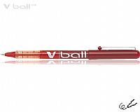 PILOT ΣΤΥΛΟ ΥΓΡΗΣ ΜΕΛΑΝΗΣ V-BALL 0.5mm ΚΟΚΚΙΝΟ