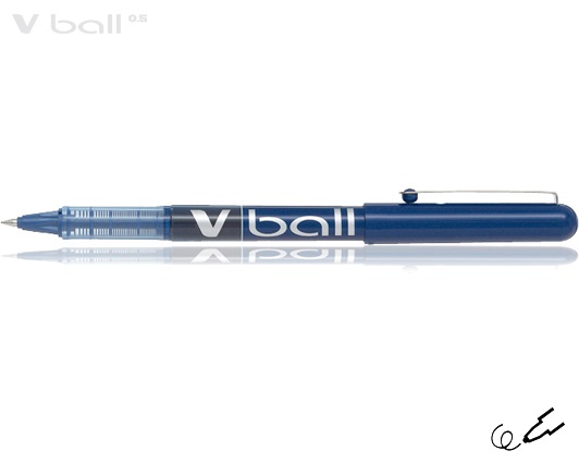 PILOT ΣΤΥΛΟ ΥΓΡΗΣ ΜΕΛΑΝΗΣ V-BALL 0.5mm ΜΠΛΕ