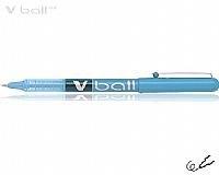 PILOT ΣΤΥΛΟ ΥΓΡΗΣ ΜΕΛΑΝΗΣ V-BALL 0.5mm ΣΙΕΛ