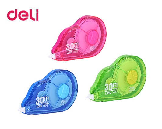 DELI ΔΙΟΡΘΩΤΙΚΗ ΤΑΙΝΙΑ 5mm x 30m 3 ΧΡΩΜΑΤΑ