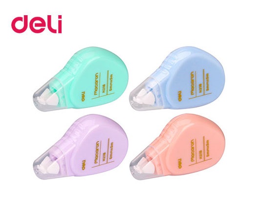 DELI ΔΙΟΡΘΩΤΙΚΗ ΤΑΙΝΙΑ BLISTER 5mmx5m MACARON