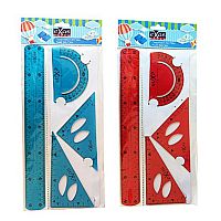 ΓΕΩΜΕΤΡΙΚΑ ΣΕΤ eX-OFFICE FLEXI ΜΕΓΑΛΑ 30εκ 4 τεμ