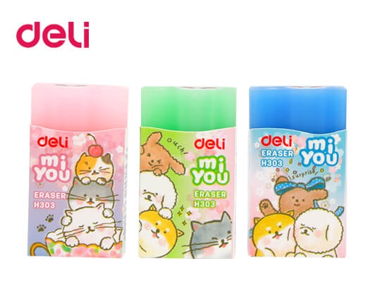 DELI ΒΙΤΡΙΝΑ ΓΕΜΑΤΗ ΓΟΜΑ 40x22x12mm MIYOU