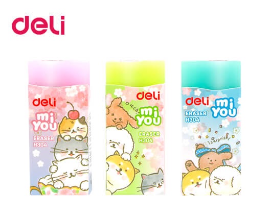 DELI ΒΙΤΡΙΝΑ ΓΕΜΑΤΗ ΓΟΜΑ 60x24x12mm MIYOU