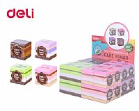 DELI ΓΟΜΑ ΚΕΙΚ 25x25x25mm ΑΣΣΟΡΤΙ