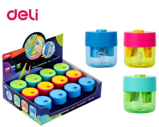 DELI ΞΥΣΤΡΑ ΒΑΡΕΛΑΚΙ ΔΙΠΛΗ ΠΛΑΣΤΙΚΗ 48x48x55.3mm