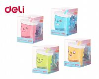 DELI ΞΥΣΤΡΑ ΠΛΑΣΤΙΚΗ.ΕΠΙΤΡΑΠΕΖΙΑ ΠΟΤΗΡΙ 4 ΧΡΩΜΑΤΑ ΑΣΣΟΡΤΙ