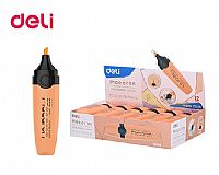 DELI ΜΑΡΚΑΔΟΡΟΣ ΥΠΟΓΡΑΜΜΙΣΗΣ ΠΛΑΚΕ 1-5mm MACARON ΠΟΡΤΟΚΑΛΙ