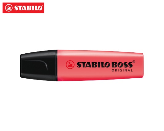 STABILO ΜΑΡΚΑΔΟΡΟΣ ΥΠΟΓΡΑΜΜΙΣΗΣ BOSS ΚΟΚΚΙΝΟ