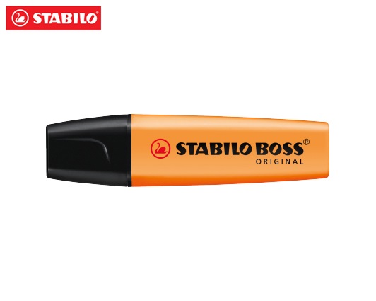 STABILO ΜΑΡΚΑΔΟΡΟΣ ΥΠΟΓΡΑΜΜΙΣΗΣ BOSS ΠΟΡΤΟΚΑΛΙ