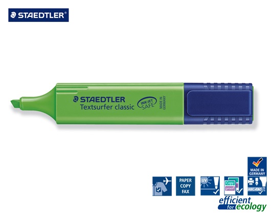 STAEDTLER ΜΑΡΚΑΔΟΡΟΣ ΥΠΟΓΡΑΜΜΙΣΗΣ Νο5 ΠΡΑΣΙΝΟ