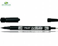 PILOT ΜΑΡΚΑΔΟΡΟΣ ΑΝΕΞΙΤΗΛΟΣ TWIN MARKER BEGREEN ΜΑΥΡΟ