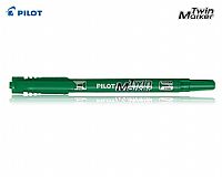 PILOT ΜΑΡΚΑΔΟΡΟΣ ΑΝΕΞΙΤΗΛΟΣ TWIN MARKER BEGREEN ΠΡΑΣΙΝΟΣ