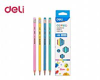 DELI ΜΟΛΥΒΙ ΡΙΓΕ ΜΕ ΓΟΜΑ HB COMIKO ΑΣΣΟΡΤΙ 12T