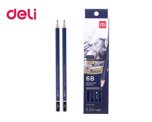 DELI ΜΟΛΥΒΙ ΣΧΕΔΙΟΥ 6B ARTE NUEVO ΜΠΛΕ 12Τ.