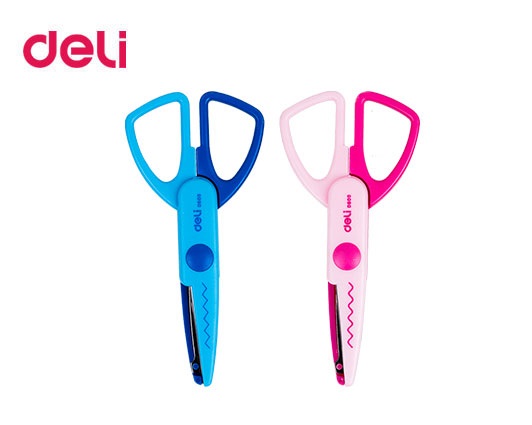 DELI ΨΑΛΙΔΙ ΠΑΙΔΙΚΟ ΟΔΟΝΤΩΤΟ ΖΙΚ-ΖΑΚ BLISTER 1/2 (135mm)