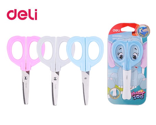 DELI ΨΑΛΙΔΙ ΠΑΙΔΙΚΟ BLISTER 4 9/10' 125mm MAGIC ZOO