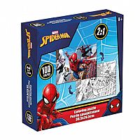 PUZZLE ΧΡΩΜΑΤΙΣΜΟΥ 2 ΟΨΕΩΝ 100ΤΕΜ SPIDERMAN