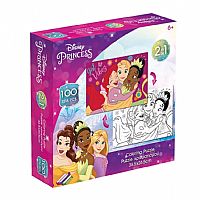 PUZZLE ΧΡΩΜΑΤΙΣΜΟΥ 2 ΟΨΕΩΝ 100ΤΕΜ PRINCESS