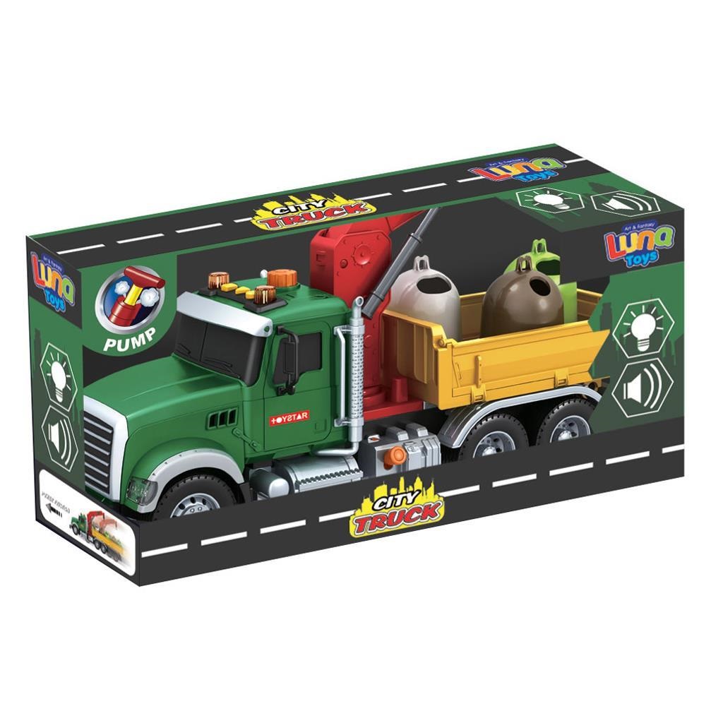 ΟΧΗΜΑ 1:12 ΑΠΟΡΡΙΜΑΤΟΦΟΡΟ ΜΕ ΗΧΟ ΚΑΙ ΦΩΣ 41,5Χ14Χ21CM LUNA