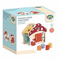 ΣΠΙΤΑΚΙ ΞΥΛΙΝΟ ΜΕ ΣΧΗΜΑΤΑ 18,3Χ12.5Χ17ΕΚ LUNA