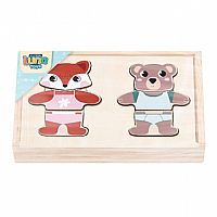 ΠΑΖΛ ΞΥΛΙΝΟ ΣΕΤ ΝΤΥΣΙΜΑΤΟΣ 22,5Χ5Χ15ΕΚ LUNA