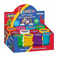 ΠΛΑΣΤΟΖΥΜΑΡΑΚΙ 100GR ΔΙΑΦΟΡΑ ΧΡΩΜΑΤΑ LUNA