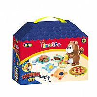 ΠΛΑΣΤΟΖΥΜΑΡΑΚΙ ΣΚΙΟΥΡΟΣ ΜΕ ΕΡΓΑΛΕΙΑ 28Χ11Χ23,5ΕΚ LUNA