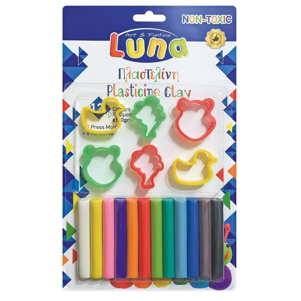ΠΛΑΣΤΕΛΙΝΗ 180GR 12ΧΡ ΜΕ 6 ΚΑΛΟΥΠΙΑ LUNA