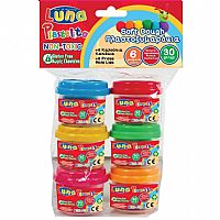 ΠΛΑΣΤΟΖΥΜΑΡΑΚΙ 30GR Χ 6 ΧΡΩΜΑΤΑ LUNA