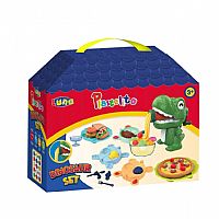 ΠΛΑΣΤΟΖΥΜΑΡΑΚΙ ΔΕΙΝΟΣΑΥΡΟΣ ΜΕ ΕΡΓΑΛΕΙΑ 28Χ11Χ23,5ΕΚ LUNA