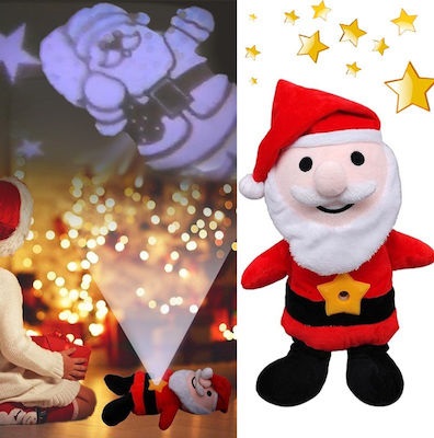 Λούτρινος Φωτεινός ʼγιος Βασίλης 30Χ16cm