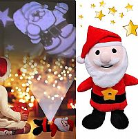 Λούτρινος Φωτεινός ʼγιος Βασίλης 30Χ16cm