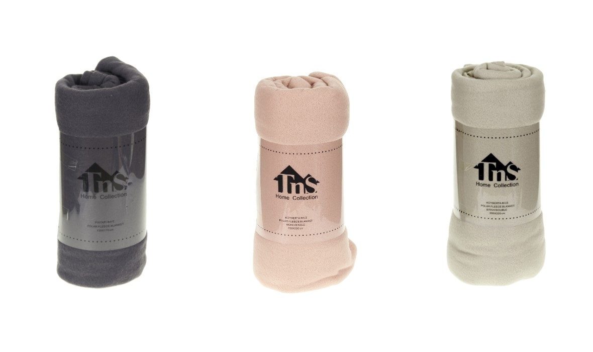 FLEECE ΜΟΝΗ ΜΟΝΟΧΡΩΜΗ 130X170 εκ.