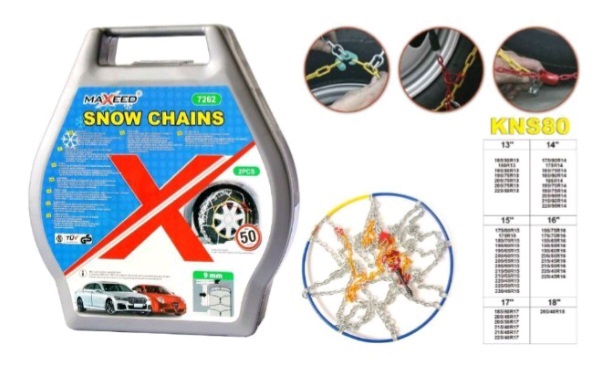 ΑΝΤΙΟΛΙΣΘΗΤΙΚΕΣ ΑΛΥΣΙΔΕΣ 9ΜΜ 2PCS KNS 80