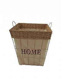  Καλάθι Απλύτων Υφασμάτινο μεταλλικη βαση