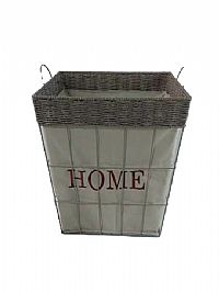  Καλάθι Απλύτων Υφασμάτινο μεταλλικη βαση