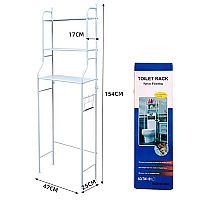 Μεταλλική Ραφιέρα Μπάνιου 3 Επιπέδων